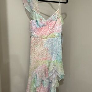 Amanda Uprichard Floral Pastel Dress